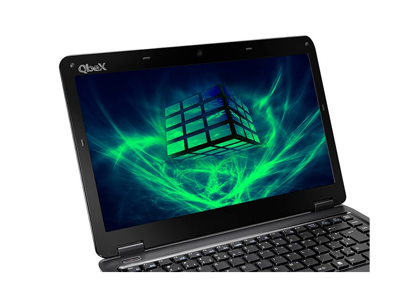 Notebook Qbex Intel Atom N2600 2 GB 320 GB LED 14" Linux