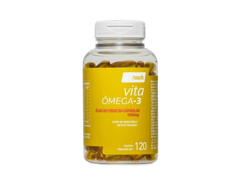 Suplemento Needs Vita Ômega 3 120 Cápsulas