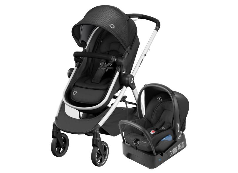 Carrinho de Bebê Travel System Anna2 Black Maxi Cosi