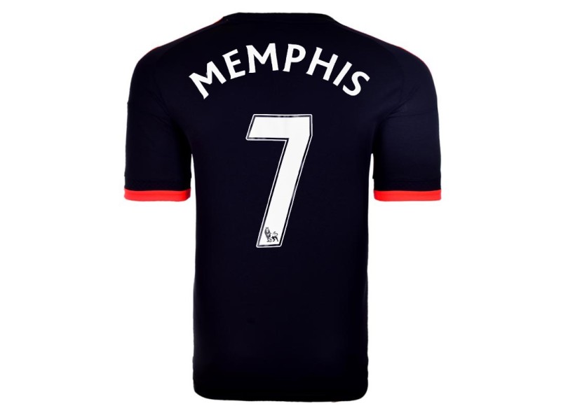 Camisa Torcedor Manchester United III 2015/16 com Número Adidas