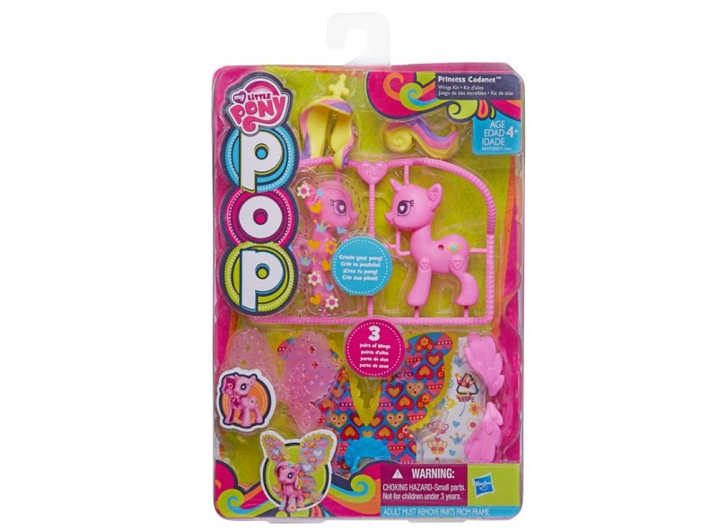 Boneca My Little Pony Princess Cadance Asas de Luxo Pop Hasbro