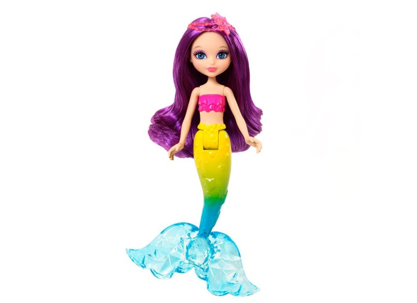 Boneca Barbie Fairytopia Mini Sereias Sereia Roxa Mattel