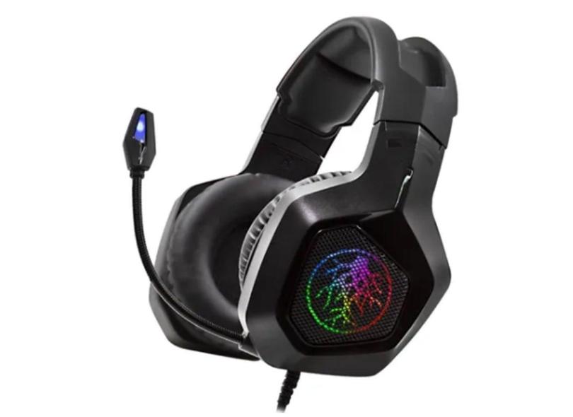 Fone Headset Gamer 7.1 Hd Led Mic Usb Celula P2