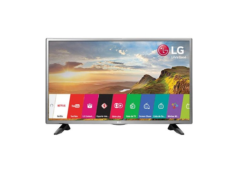 Smart TV TV LED 32" LG 32LH570B 2 HDMI