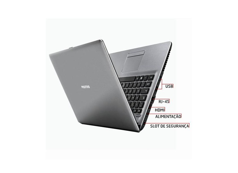 Notebook Positivo Premium Intel Core i3 4005U 2 GB de RAM HD 500 GB LED 14 " 4400 Linux XRI7120