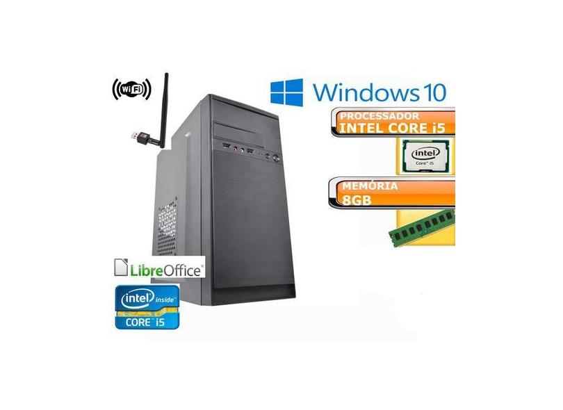 Computador CPU PC Intel Core i5 - Memória 8 GB - Myatech, HD 1 TB + SS