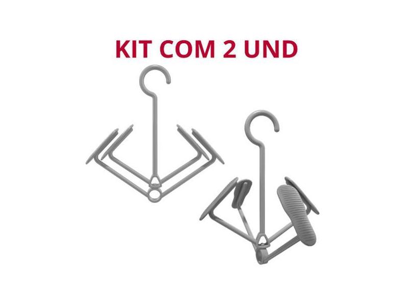 Kit com 2 Cabide Seca Tênis Sapato Calçados Para 2 Pares - Ordene