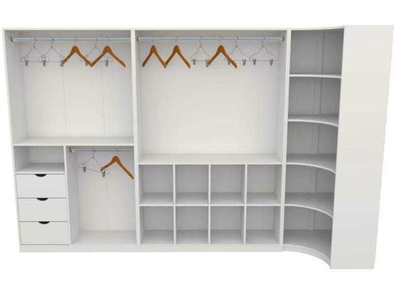 Guarda-Roupa Closet M31 Vetorial Móveis