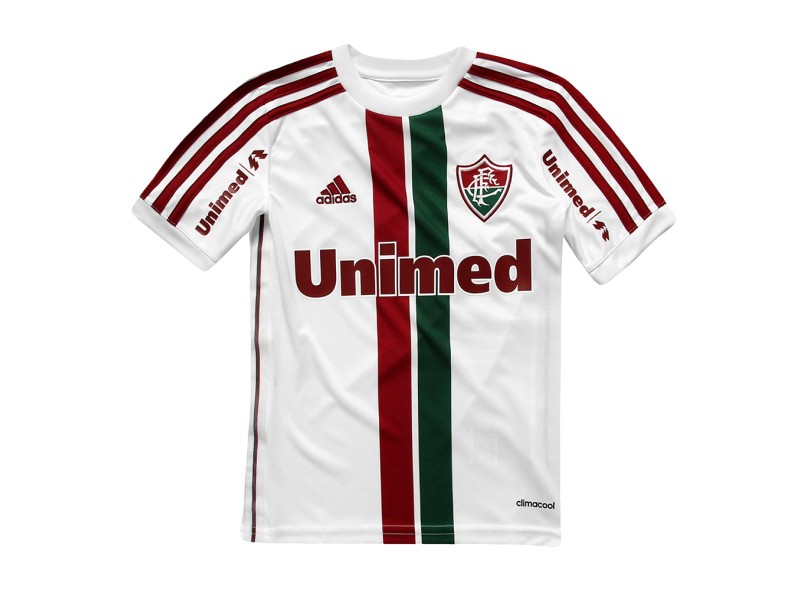 Camisa Jogo Fluminense II 2014 Infantil s/nº Adidas