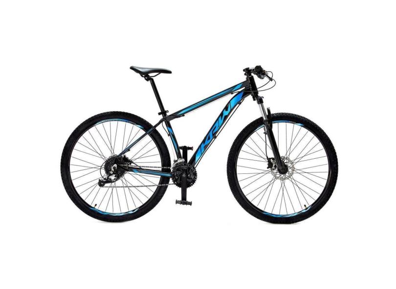 Bicicleta Aro 29 KRW Spotlight Alumínio Shimano Acera 27 Vel Freio Hidráulico com Trava SX13-Unissex