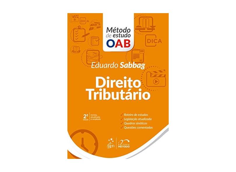 Série Método de Estudo OAB - Direito Tributário - Eduardo Sabbag - 9788530981648