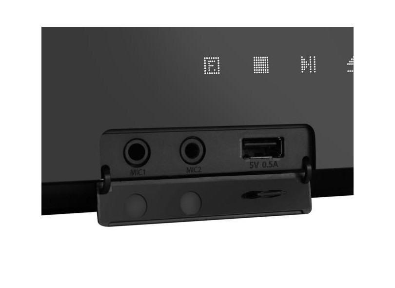 Home Theater Blu-Ray Samsung 3D 5.1 Canais 1000W Karaokê 2 HDMI 1 USB HT-F5500K/ZD