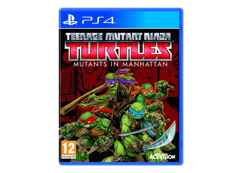 Jogo Teenage Mutant Ninja Turtles PS4 Activision