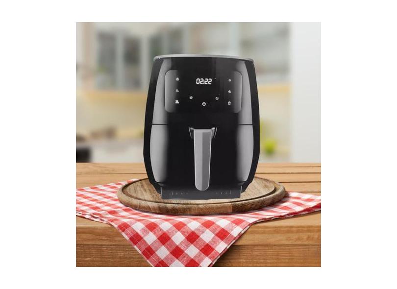 Air Fryer Fritadeira 4.5l Tecnologia Touch Sem Oleo Grade Painel Digit