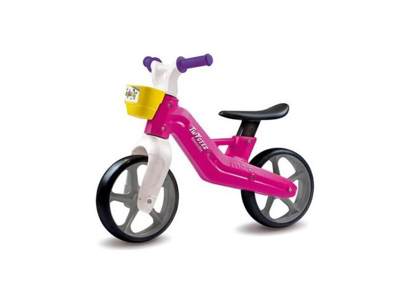 Bicicleta Infantil Equilíbrio Sem Pedal Aro 12 Twister Maral, Rosa