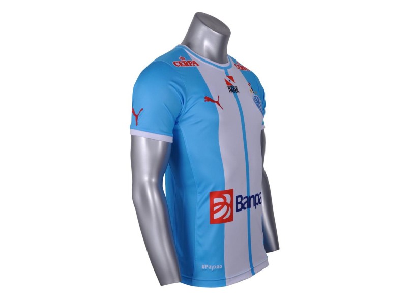 Camisa Jogo Paysandu I 2013 com Número Puma
