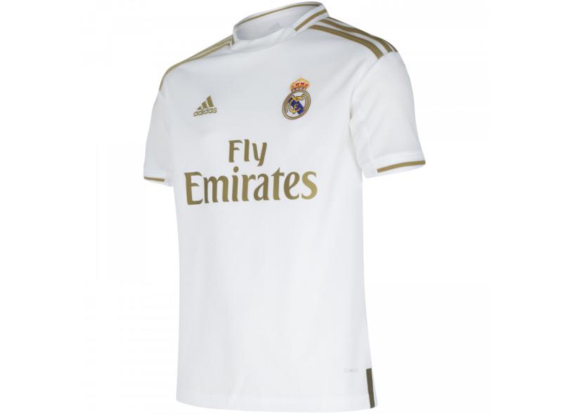 Camisa Torcedor Infantil Real Madrid I 2019/20 Adidas