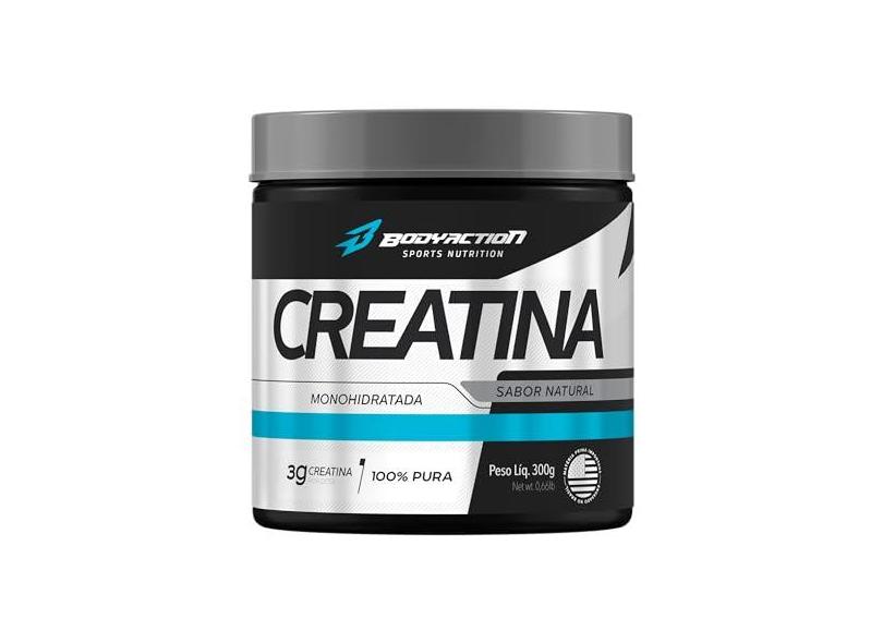 Creatina Monohidratada 100% Pura 300g Bodyaction