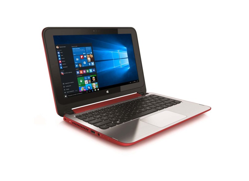 Notebook Conversível HP Pavilion x360 Intel Celeron N2830 4 GB de RAM HD 500 GB LED 11.6 " Touchscreen Windows 10 11-n226br