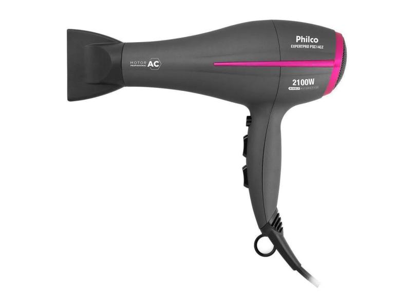 Secador De Cabelo Philco Psc14cz Bivolt Único Bivolt