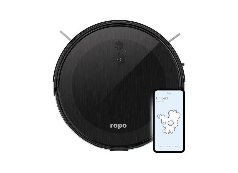 Robô Aspirador Ropo Smart Pet, Anti Pelos Com Conectividade Smart