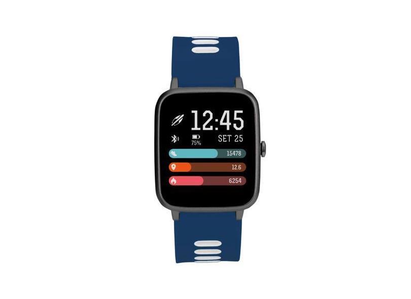Relógio Smartwatch Mormaii Com Gps Azul Molifegal/8A