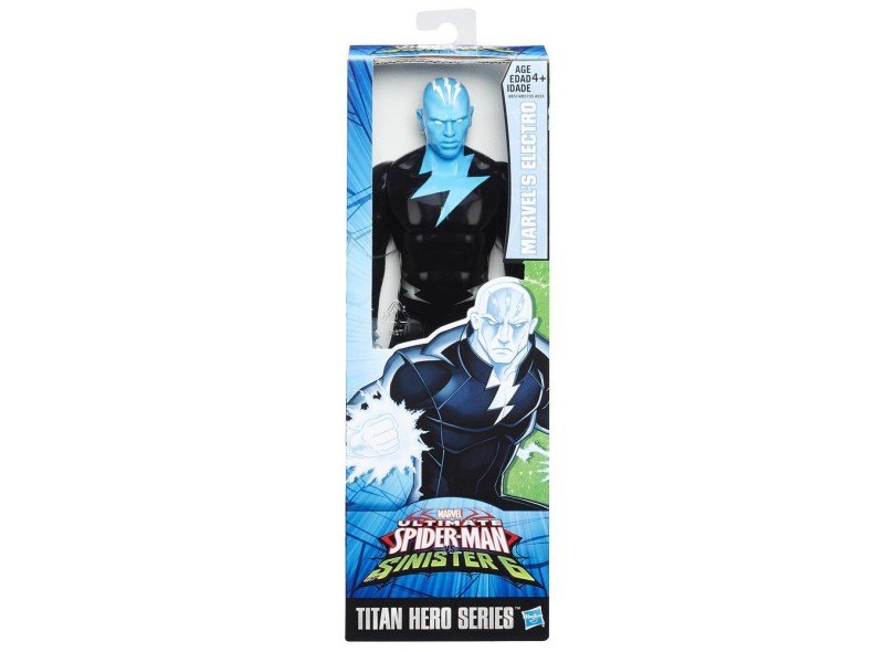 Boneco Marvel Electro Titan Hero B6514 - Hasbro