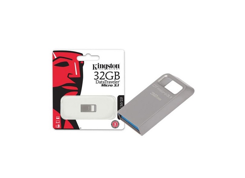 Pen Drive Kingston Data Traveler Micro 32 GB USB 3.0 DTMC3