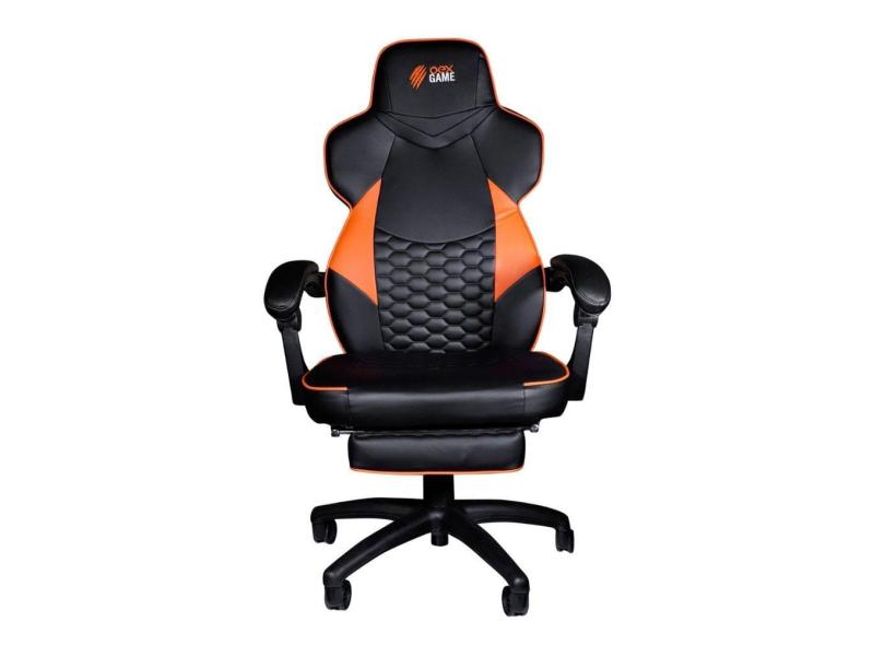 Cadeira Gamer Gc301 - 180Kg Preto/Laranja