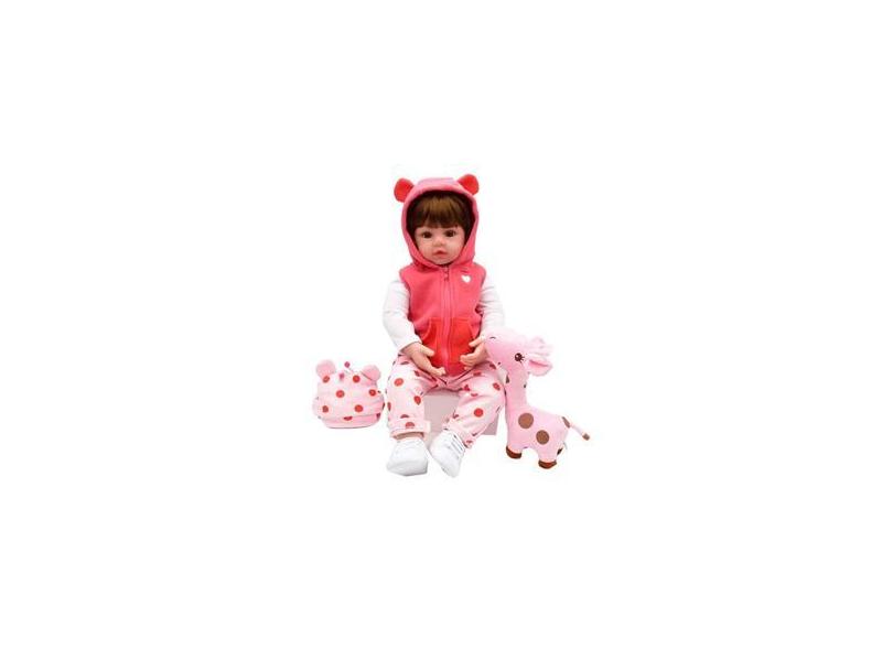 Boneca Bebe Reborn Laura Baby Mini Valentina - Shiny Toys