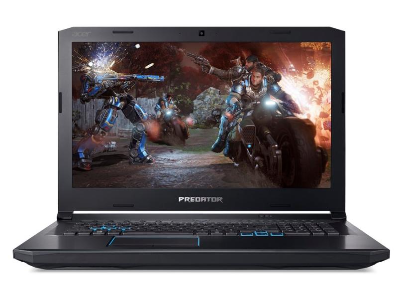 Notebook Acer Predator Intel Core i9 8950HK 8ª Geração 32 GB de RAM 2048 GB 256.0 GB 17.3 " GeForce GTX 1070 Windows 10 PH517-51-964H