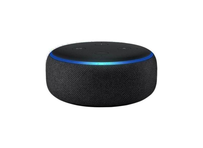 Echo Dot 3A Geração Smart Speaker Com Alexa Preta Amazon