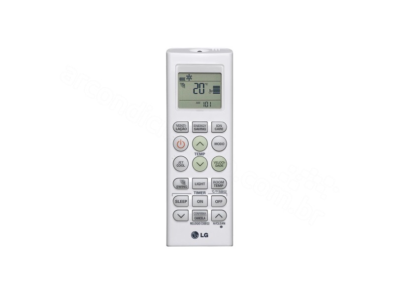 Ar Condicionado Split Hi Wall LG Libero E+ 9.000BTUs Inverter Controle Remoto Frio US-Q092WSG3