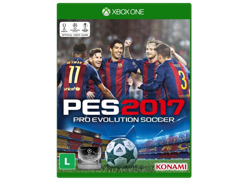 Jogo Pro Evolution Soccer 2017 Xbox One Konami