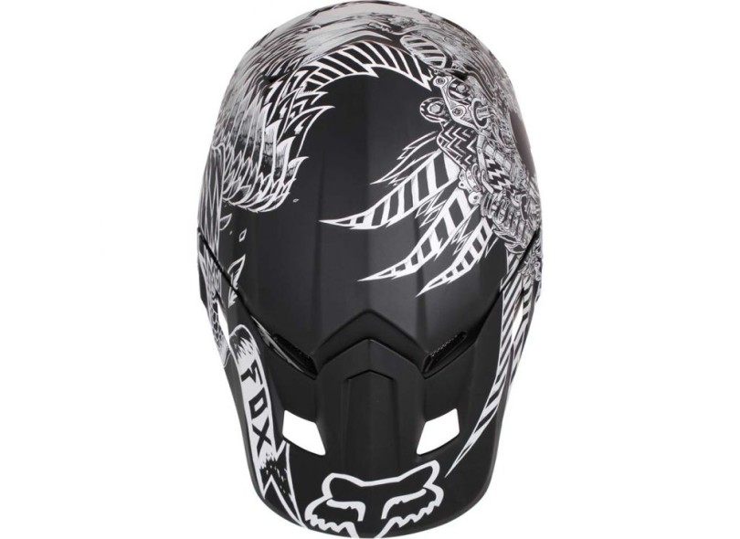 Capacete Fox V2 Valkari Fechado Off-Road