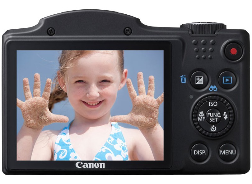 Câmera Digital Canon PowerShot 16 mpx SX500 IS