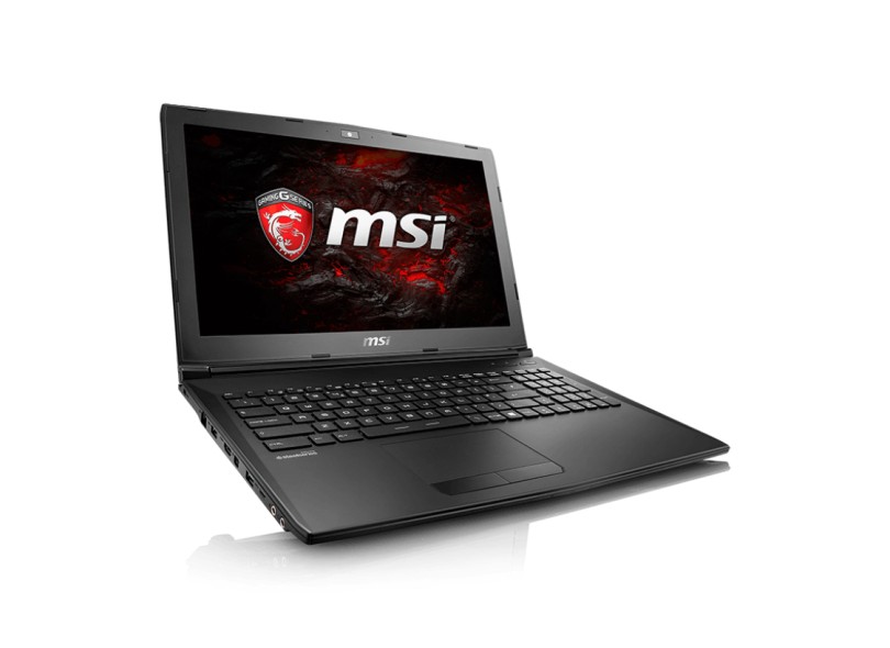 Notebook MSI Intel Core i7 7700HQ 7ª Geração 16 GB de RAM 1024 GB Híbrido 500.0 GB 15.6 " GeForce GTX 1050 Windows 10 GL62