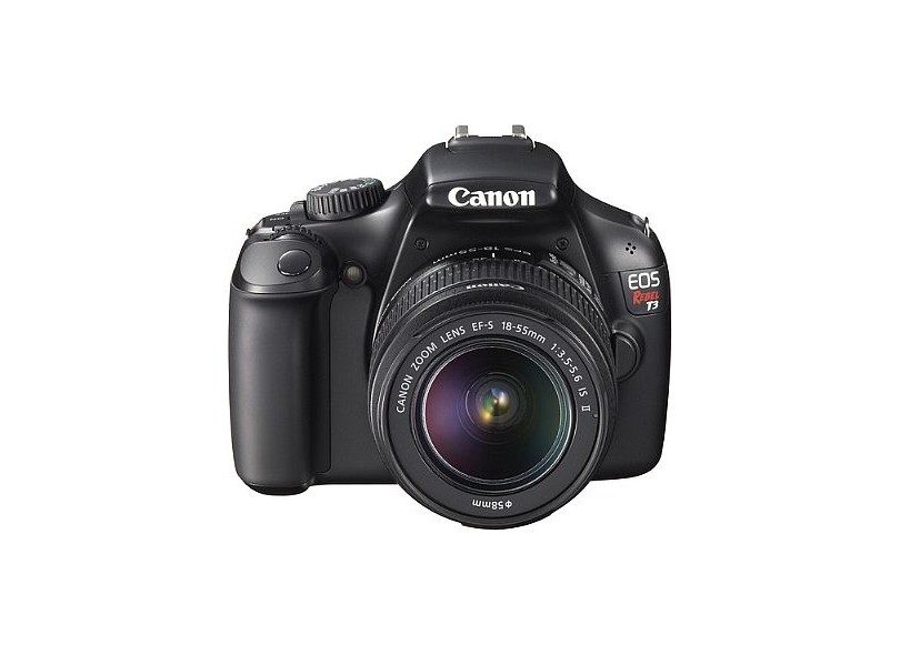 Câmera Digital Canon EOS Rebel T3 18-55mm 12.2 mpx