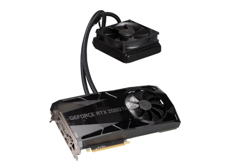 Placa de Video NVIDIA GeForce RTX 2080 Ti 11 GB GDDR6 352 Bits EVGA 11G-P4-2484-KR