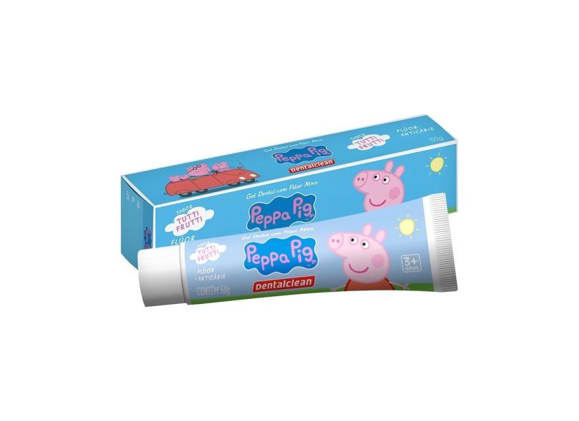 Creme Dental Dentalclean Infantil Peppa Pig - Sabor Tutti Frutti 50g em ...