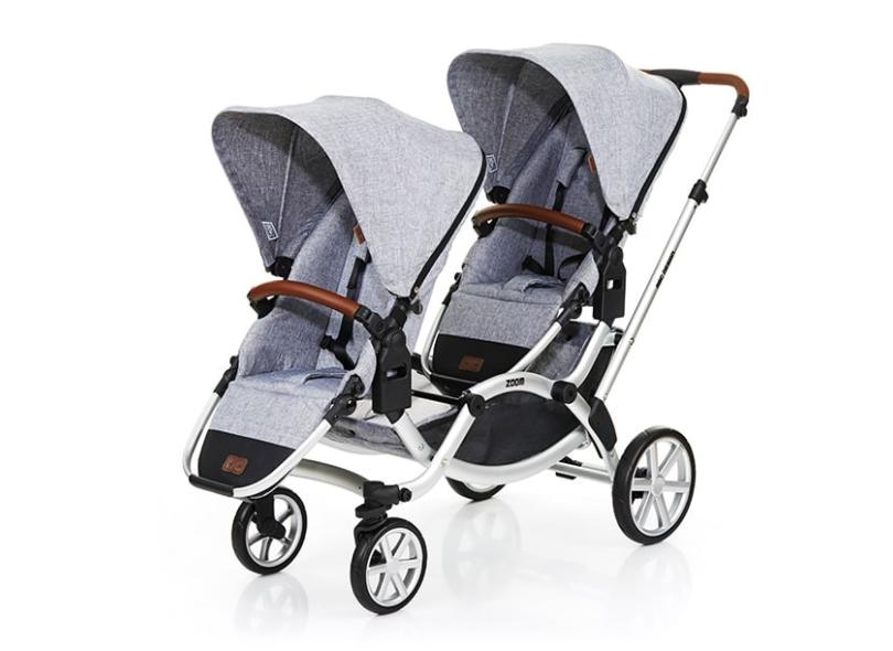 Carrinho de Bebê para Gêmeos ABC Design Gêmeos Zoom
