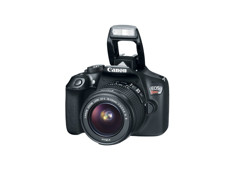 Câmera Digital DSLR(Profissional) Canon EOS 18 MP Full HD Rebel T6