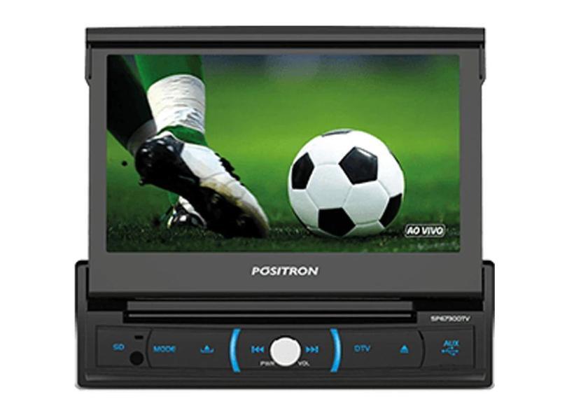 DVD Player Automotivo Pósitron 7 " Sp6730Dtv