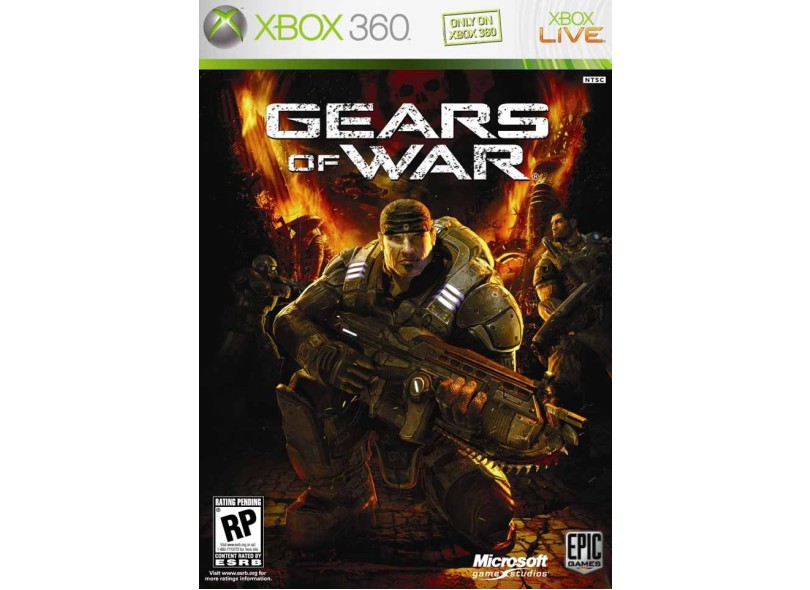 Jogo Gears Of War Microsoft Xbox 360