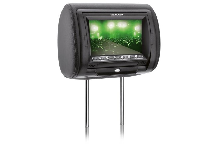 Monitor de DVD Automotivo de Encosto de Cabeça LCD 7 " - Multilaser AU305