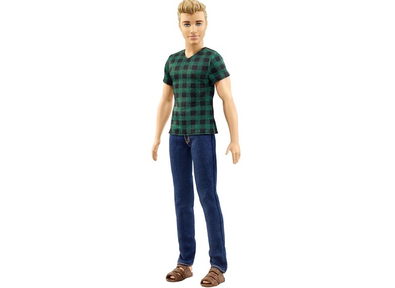 Boneca Barbie Fashionistas Ken Checked Style Mattel