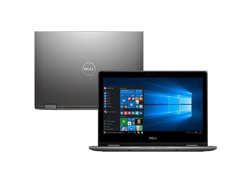 Notebook Conversível Dell Inspiron 5000 Intel Core i5 6200U 8 GB de RAM 1024 GB 13.3 " Touchscreen Windows 10 Home I13-5638-A20