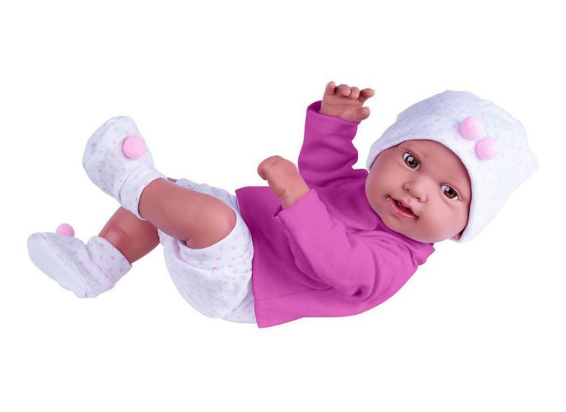 Bebe Reborn Realista Girafinha Menina De Silicone 48Cm Olhos Castanhos em  Promoção é no Buscapé