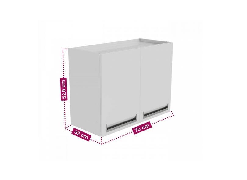 Cozinha Completa 3 Gavetas 12 Portas para Micro-ondas / Forno Roma Colormaq