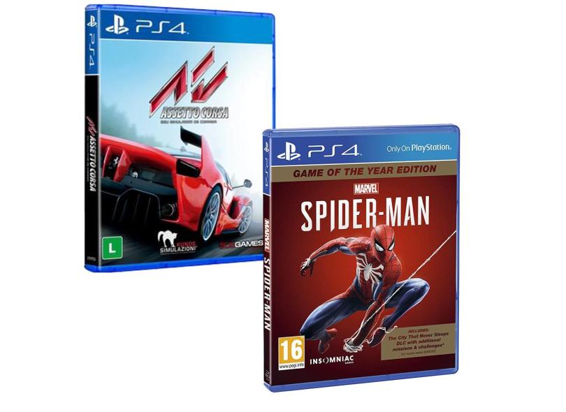 Jogo PS4 Marvel's Spider Man GOTY Edition